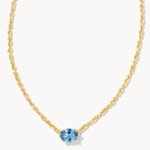 kendra scott cailin gold pendant necklace